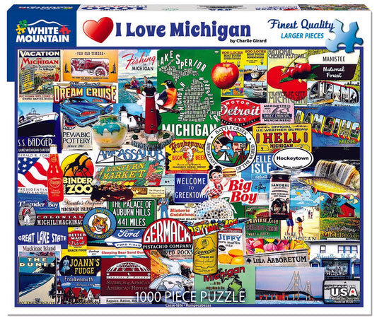 Set of 3: Michigan Bundle 1000 piece