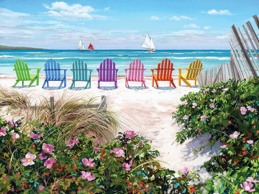 Set of 3: Artist Joelle McIntyre - Beach Days Bundle 500 piece