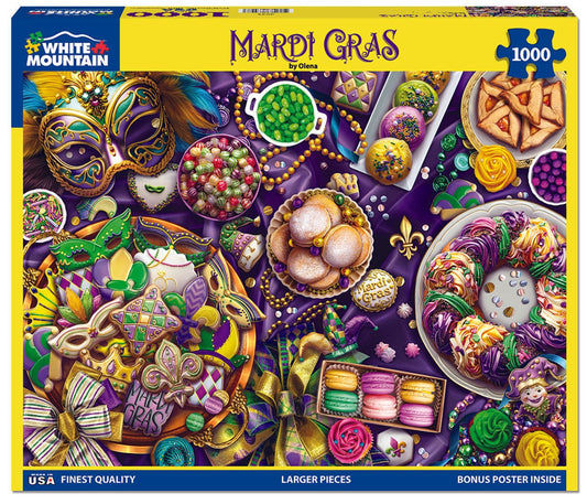 Mardi Gras (2036pz) - 1000 Piece Jigsaw Puzzle