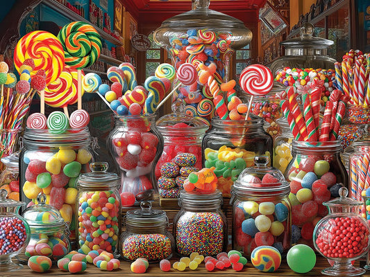 Candy Store (2070pz) - 500 Piece Jigsaw Puzzle