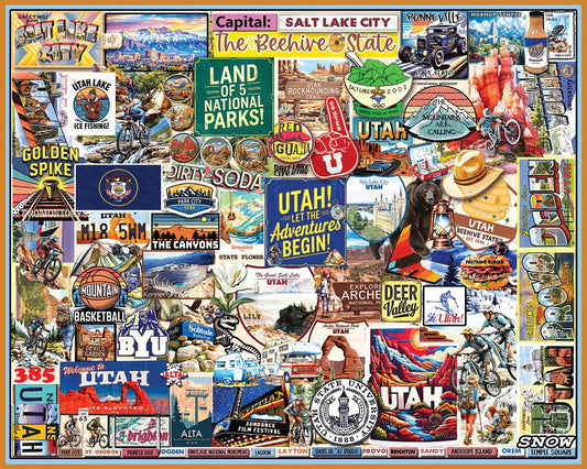 I Love Utah (2083pz) - 1000 Piece Jigsaw Puzzle