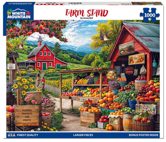 Farm Stand (2164pz) - 1000 Piece Jigsaw Puzzle