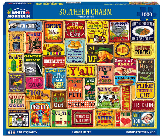 Southern Charm (2122pz) - 1000 Piece Jigsaw Puzzle