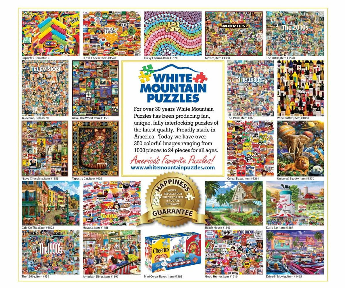 Winter Book Haven (2187pz) - 1000 Piece Jigsaw Puzzle